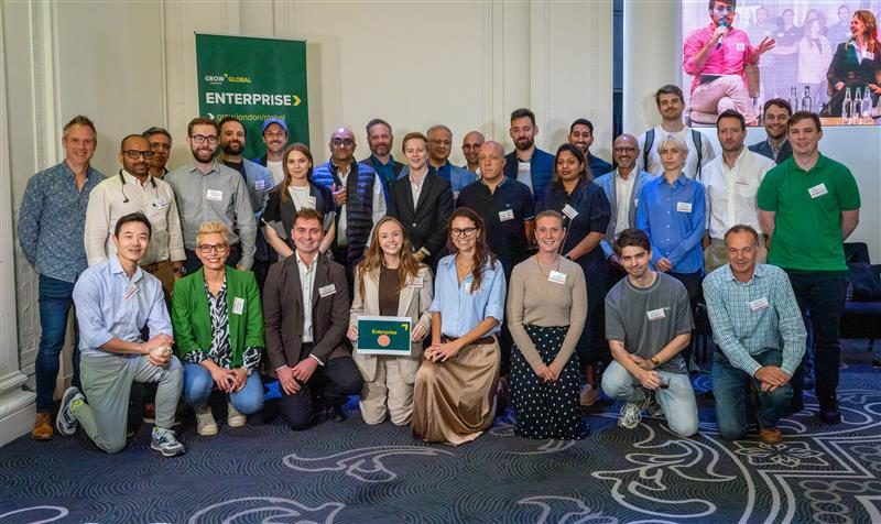 Grow London Global Enterprise cohort group photo